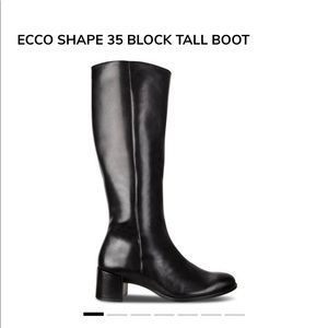 Ecco shape 35 block tall boot